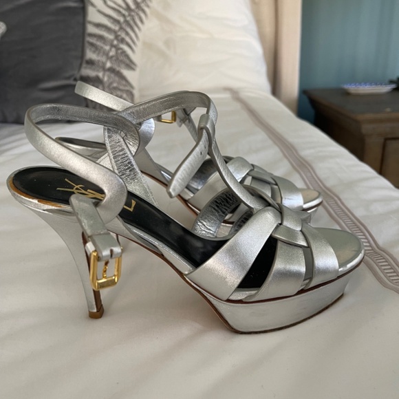 YSL TRIBUTE 75mm matte silver 37 - Picture 7 of 8